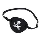  Accesorios negros con los ojos vendados para niños piratas para mujeres niños pequeños