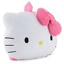 SANRIO Hello Kitty Squishee Pillow Backpack - Hello Kitty, My Melody, Kuromi - Super Soft Squishee Cloud Pillow Backpack, Pink Hello Kitty, Daypack Backpacks