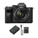 Sony a7 IV Mirrorless Camera with 28-70mm Lens and Charging Kit ILCE-7M4K/B