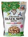 The True Organic Premium Brazil Nuts (32oz - 2lbs) Roasted & Himalayan Salt | Kosher | Non-Gmo | Certified Organic | No Oil | Fresh | Vegan | Gluten Free | Keto and Paleo Friendly | Sustainably Harvested