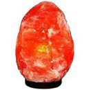 Straame Lighting - 100% Real Himalayan Crystal Rock Salt Lamp - Direct from Foothills of The Himalayas - Wooden Base Calming Atmosphere Night Lamp - Handcrafted Design - Great as a Gifts (1-2 kg)