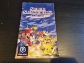 Super Smash Bros. Melee booklet manual gamecube