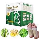 Detox Foot Patch Health Care ，All-Natural Bamboo Detox Foot Pads to Remove Body Toxins，Free Socks for you(60 Packs ，120 Pieces)