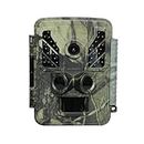 ROCKTECH 32MP 4K Trail Camera with Night Vision, 2.4-inch LCD, 0.2s Trigger Time, IP67 Waterproof, and Wide Angle Lens for Wildlife Monitoring, Home Security, and Outdoor Surveillance Trap Camera