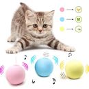 Bola de gato eléctrica para gatos juguete para gatos juguetes inteligentes bola rodante automática