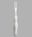 CUTCO Model 1726 Turning Fork with White (Pearl) handle in factory-sealed plastic bag.