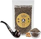 ROYAL SWAG Tobacco & Nicotine Free Smoking Mixture Powder With 100% Natural Herbal Smoking Blend 1 Pack (1 Oz/ 30G) With Wooden Pipe, Cardamom