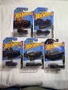 Hot wheels 2021 Batmobiles From TV Complete Set Of 5.  Movie/tv Series