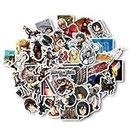 50pcs Attack on Titan Sticker Pack Perfect for Laptop Computer Car Water Bottle Travel Case Guitar Luggage Motorbikes (HD Anime Stickers,Water Resistant, Scratch Resistant, Residue-Free Removal)…