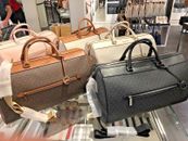 Michael Kors Men Ladies Family XL Duffle Luggage Bag Plane Train Vacation Travel