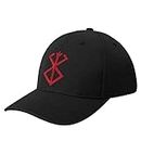 S-l1600 Logo Cap Embroidery Dad Hat Adjustable Cotton Baseball Caps for Men Black, Black, One Size