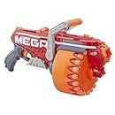 Nerf Kid's Mega Megalodon Blaster, 20-Dart Rotating Drum, 20 Official Mega Whistler Darts, Slam Fire Action - Multicolor, Ages 8 And Up