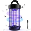 Kloudic 7.48" Waterproof 4000V Mosquito Killer Electronic Insect Fly Trap Bug Zapper for Outdoor & Indoor | 7.48 H x 7.48 W x 15.35 D in | Wayfair