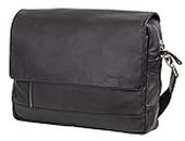 ALASSIO Laptop Bag, Black, ca. 28 x 38 x 9,5 Centimeters