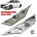 Side Marker Lamp Turn Signal Light Cover with Bulb for Honda Civic 2016-2021