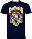 Gas Monkey Garage T-Shirt Sparkplugs Blue-M