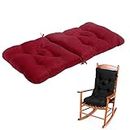 Patio Furniture Cushions - Outdoor Seat Cushion | Wicker Chair Cushion Sponge Filling, Foldable Design for Outdoor Bench Mat, Swing Bench Mat, Restaurant Table Mat Bondoo