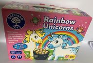 Orchard Toys Board Game Rainbow Unicorns Memory Matching Game AGe 3+
