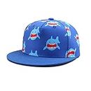 Pesaat - Cappelli da Baseball per Bambini, per Bambini, Regolabile, per Bambini Royal Blue Shark 2-4 Anni