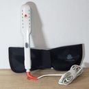 Voloom Hair Volumizing Iron 1 1/2" Pearl White Model OIPW15 Tested & Working 