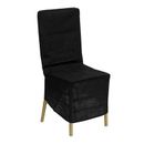 Flash Furniture Bonnie Resin Stacking Chiavari Chair in Black | 36.5 H x 15.75 W x 18.5 D in | Wayfair LE-COVER-GG