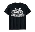 keoStore Cycologist Funny MTB Cycling Gift Bike Cycology Unisex T-Shirt Men Women Valentines for her him idea ds132 T-Shirt Black