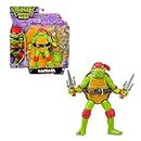 Giochi Preziosi - Raphael Ninja Turtles, Mutante, Raphael in Version Actionfigur mit Gelenken, 12 cm, Figur mit Kampfwaffen, für Kinder ab 4 Jahren