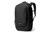 Bellroy Transit Backpack Plus (Carry-on Travel Backpack, Generous 38 Liter Capacity, Water-resistant Woven Fabric, Quick Access 15" Laptop Compartment) - Black
