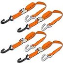 Progrip Powersports Motorcycle Tie Down Straps Lab Tested (4 Pack) Orange