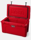 Yeti Tundra 65 Hard Camp Cooler Rescue Red Durable Keeps Ice With Latches Basket
