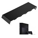 Protective Case for PS4 Console, HDD Shell Skin Case Cover Faceplate Replacement for 4 PS4 Console(Black)
