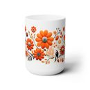 Flower Floral Ceramic Mug 15oz Popular Best Seller Mugs Best Selling Item