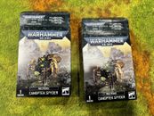 Warhammer 40k - Necrons - Necron Canoptek Spyder x 2 - Boxes Opened