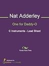 One for Daddy-O - C Instruments (English Edition)