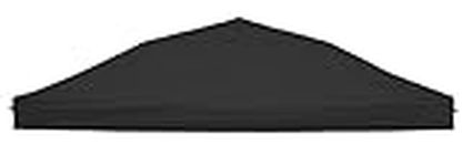 Replacement Canopy Top, 10' x 10' Pop-Up Canopy Top Cover for Canopy Straight Leg Tent Top Cover (1pc Top Cloth Only) Black