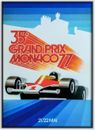 Affiche Grand Prix Monaco 1977 Style Vintage 50 x 70 cm papier 135g | Poster