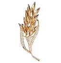 SYGA Brooch Pin Fashion Crystal Rhinestone Jewellery Pin Vintage Accessories Decoration Clothing Bouquet Brooches for Women Girl- S50