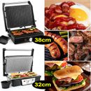 Panini Press Grill Toasties Griddle Maker Sandwich Multi-Function Cooker Healthy
