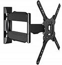 Caprigo Full Motion TV Wall Mount Bracket for 32 to 55 Inch LED/HD/Smart TV’s, Universal Heavy Duty TV Wall Mount Stand with Swivel Rotation & Tilt Adjustments (M460-P4)