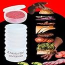 Hamburger Containers Are A Kitchen Essential, A Must-Have For Hamburger Lovers: Organize Your Kitchen Space, Simplify Meal Prep, Optimize Freezer Storage, Enable Portion Control, Preserve Flavor
