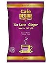Cafe DESIRE I DRINK SUCCESS Tea Latte Ginger 500 GMS Low Sugar Unsweetened | Milk not required | Rich Taste as home-made | For Manual Use – Just Add Hot Water | Suitable for all Vending Machines |Tea