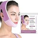 COSDAD Reusable Double Chin Reducer Chin Strap Face Slimming Strap Face Slimmer Shaper for Women,Breathable Comfortable V Line Lifting Mask,Innovative Lifting Technology,One Fits All