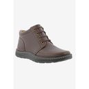 Men's TREVINO Ankle Boots by Drew in Brown Leather (Size 9 1/2 D)
