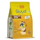 GUUD Sugar 500 Grams -Family Fit 100% Healthy & Natural Sugar| 50% Fewer Calories |Low GI|Enriched with Ayurvedic Herbs for Gut Health & Digestion |Tastes Like Regular Sugar|Equal to 1KG|No Aftertaste