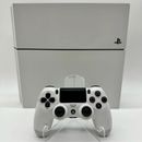 Sony PlayStation 4 Console 500GB Glacier White CUH-1115A System - Good Condition