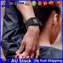 AU Silicone Replacement Watch Band Bracelet Strap for Polar M400 M430 (Black)