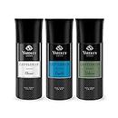 Yardley London Gentleman Daily Use Deodorant Body Sprays for Men| Gentleman Classic, Gentleman Urbane, & Gentleman Royale Deodorant Assorted Pack| 150ml Each
