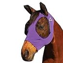 Professional's Choice Comfort-Fit Horse Fly Mask - Purple Pattern - Maximum Protection and Comfort for Your Horse