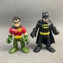 SUPER FRIENDS | Batman & Robin | IMAGINEXT | 2 Action figures | 7cm | DC COMICS