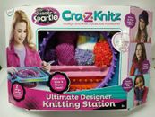 Estación de Tejer Cra-Z-Art Shimmer 'n Sparkle Cra-Z-Knitz Ultimate Designer Nueva